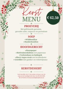 Kerstmenu