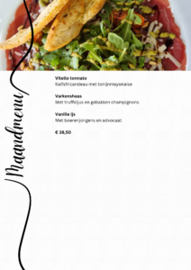Maandmenu